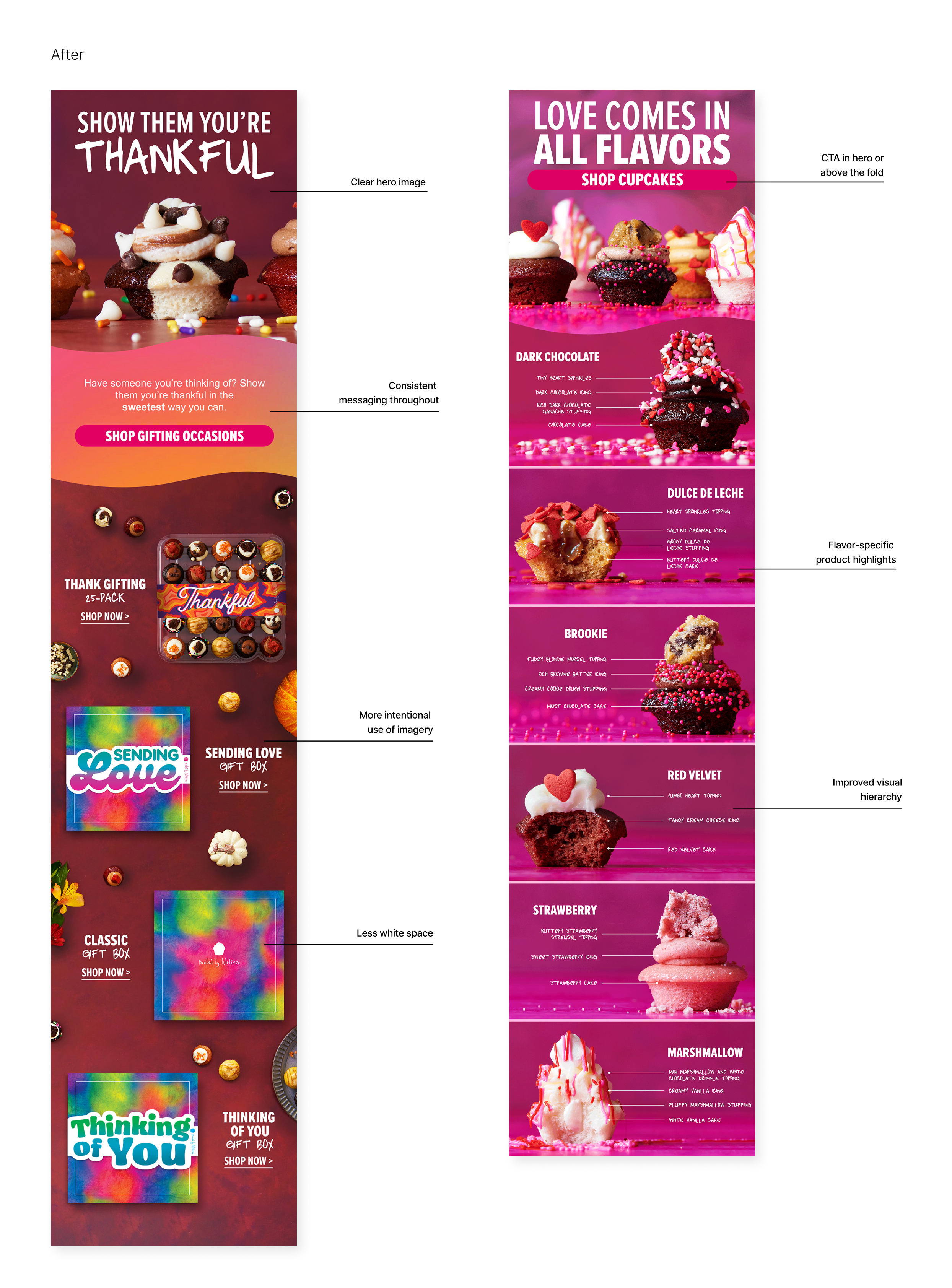 Baked by Melissa Newsletters After Refresh