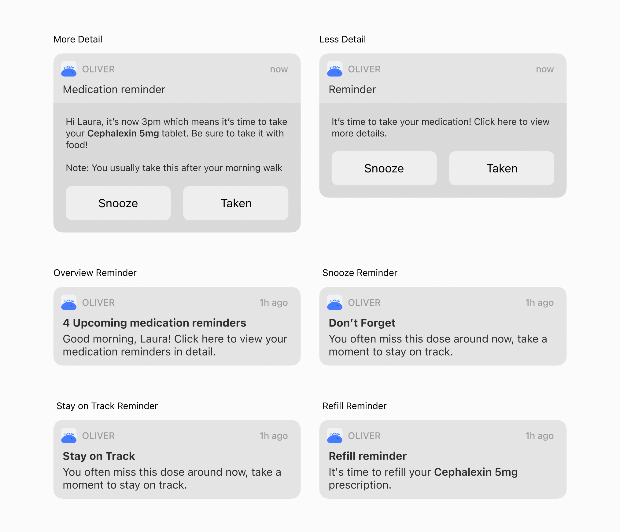 Reminder Notifications