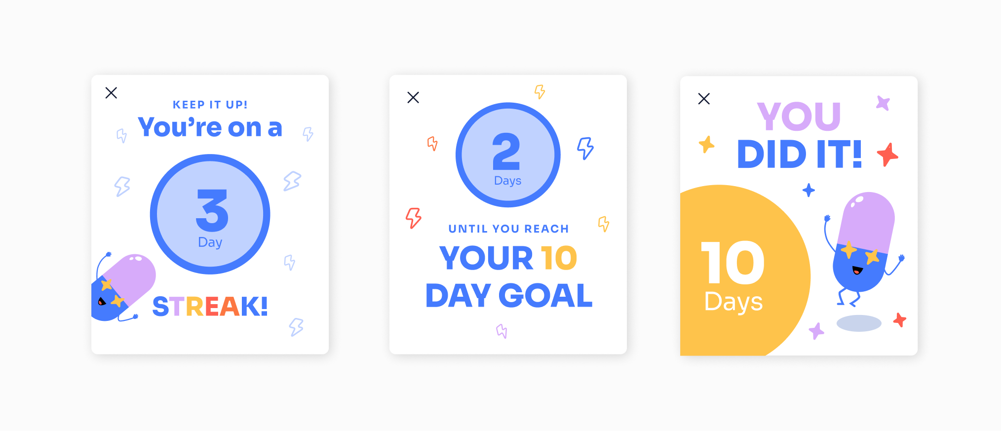 Streak Messages